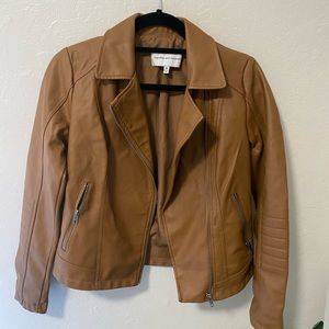 NWOT Brown Leather Jacket